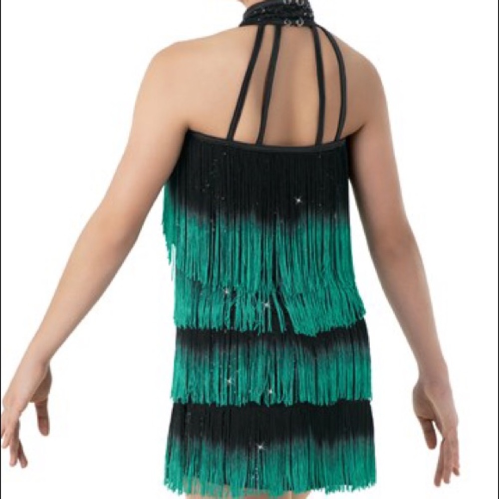 Fringe Latin Dance Costume - Picture 2 of 8